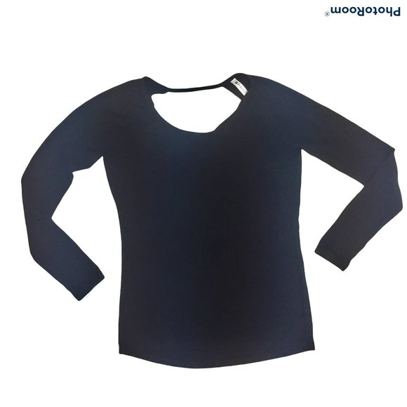 FABLETICS Small Top Stretch Silky Soft Black - Picture 1 of 4